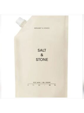 Salt & Stone Bergamot Hinoki Body Wash Pouch